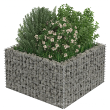 Long service life hot galvanized welded gabion box, easy to install garden decorative gabion wall at low price